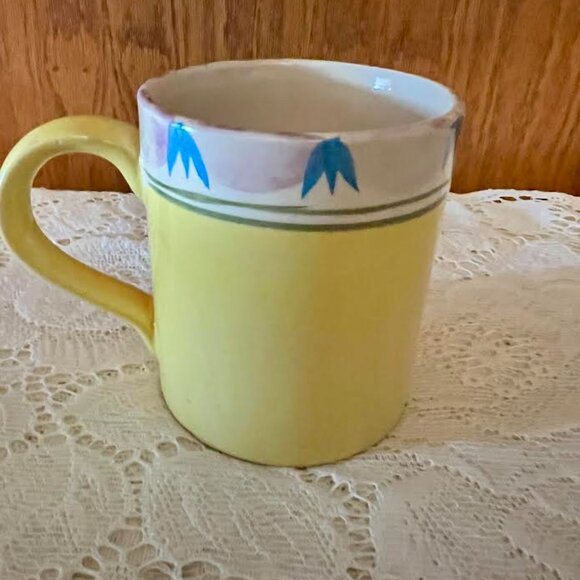 Vintage Hand-Painted World Bazars Ceramic EASTER CHICK Plate and Mug Set - Picture 5 of 8